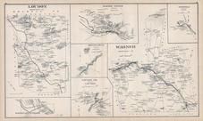 Warner, Loudon Town, Melvin's Mills - Warner, Warner Center, Loudon, Warner Lower Village, New Hampshire State Atlas 1892 Uncolored